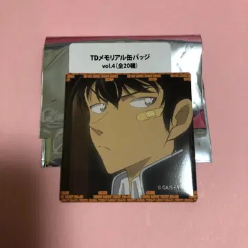 명탐정 코난랜드 TD 메모리얼 캔뱃지 vol.4 마츠다 진페이