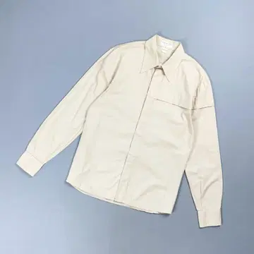 새상품급 PAUL&JOE 디자인 셔츠 핑크 베이지 사이즈 S*GD1123