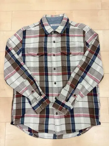 Outerknown 담요 셔츠 론 헤르만 화이트