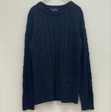 어반 리서치 케이블 니트 스웨터 블랙 L 사이즈 새상품급