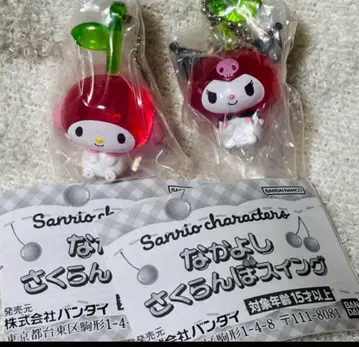 나카요시 체리 스윙 산리오 쿠로미 마이멜로디 2점 [ 익명 배송 ]