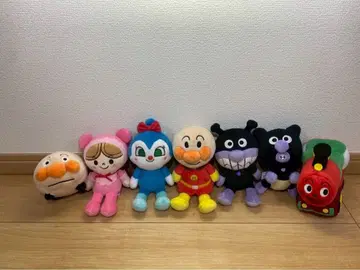 호빵맨 봉제 인형 세트