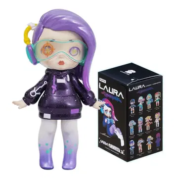 LAURA 피규어 보라색 미사용 새상품