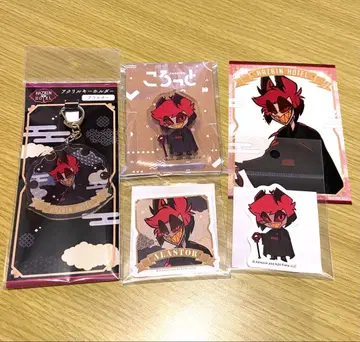 Hazbin Hotel Alastor 캐릭터 굿즈 세트