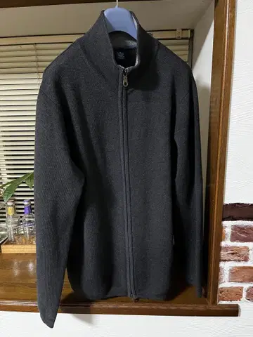 GAP 메리노울 점퍼 M 그레이 올드갭 집업