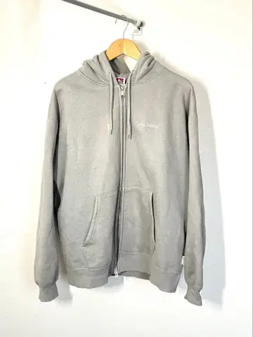 BEN DAVIS 지퍼 후드티 그레이 L 베데이비스 23780055