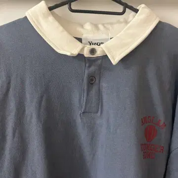 Younger Song 피케 셔츠 네이비/화이트