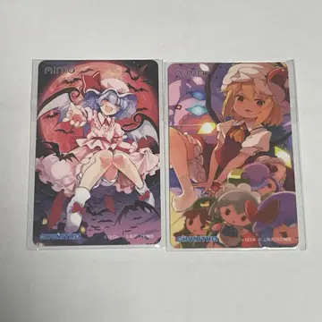 CHUNITHM 동방 Aime 카드 2장