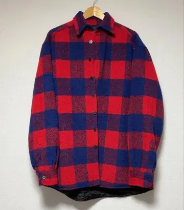 WHITELAND BLACKBURN 체크 충전솜 자켓