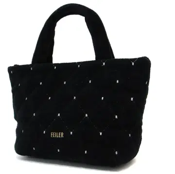 새상품급 FEILER 페이러 핸드백 퀼팅 다이아 무늬