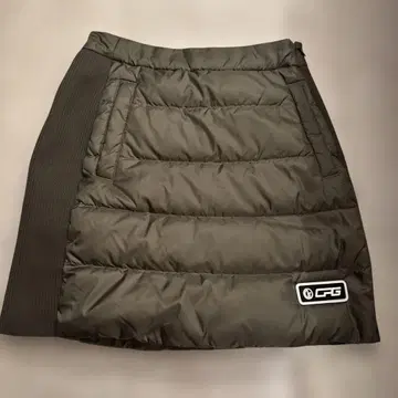 CPG 카키 다운 스커트