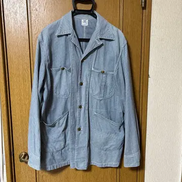 Lee 데님 자켓 히코리 사이즈 40 라이트 블루