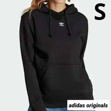 미사용 새상품 아디다스 오리지널스 플리스 후드티 블랙 S