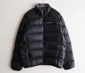 mont-bell 블랙 다운 자켓