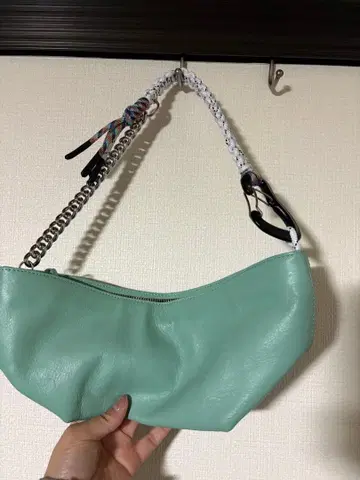 ships 민트 그린 숄더백