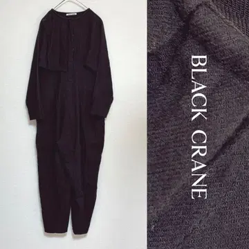 BLACK CRANE 올인원 코튼 울 긴팔 가을/겨울