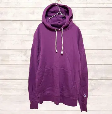 챔피언 후드 부착 후드티 퍼플 M 사이즈