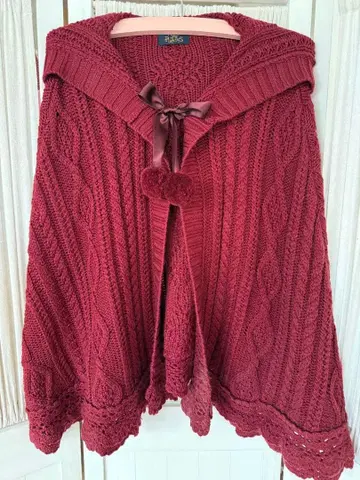 ALICE and the PIRATES 니트 케이프