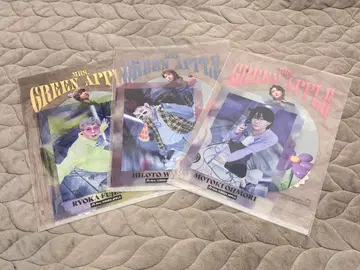 MRS. GREEN APPLE 클리어 파일 3장 세트