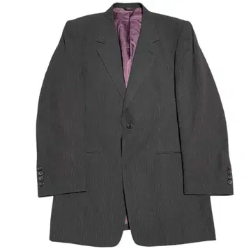 Paul Smith 그레이 스트라이프 테일러드 자켓