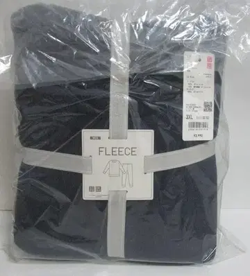 UNIQLO 니트 플리스 세트 긴팔 3XL 66 Blue 택 포함 새상품