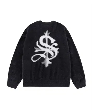 SUPPLIER 크로스 그라데이션 크루 니트 레어템