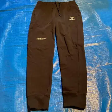 MOVESPORT MVSP. 블랙 조거 팬츠