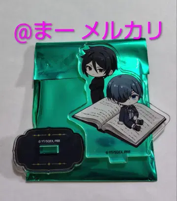 블랙 집사 캐릭터 트레이딩 아크릴 스탠드 사선 시엘 세바스찬