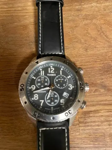 TIMEX 1854 크로노그래프 쿼츠 손목시계 인디글로