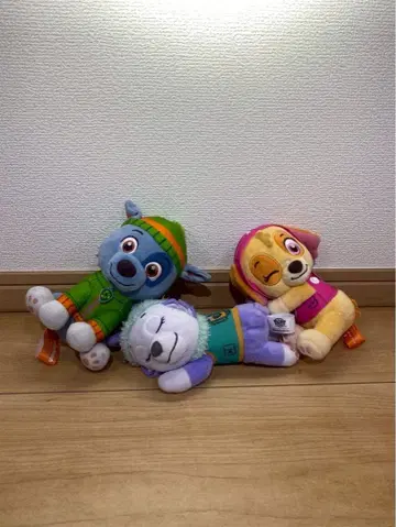 퍼피 구조대 스카이 록키 에베레스트 봉제 인형