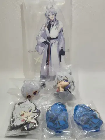 제일복권 돗누쿠 아크릴 스탠드 키링 5종 세트