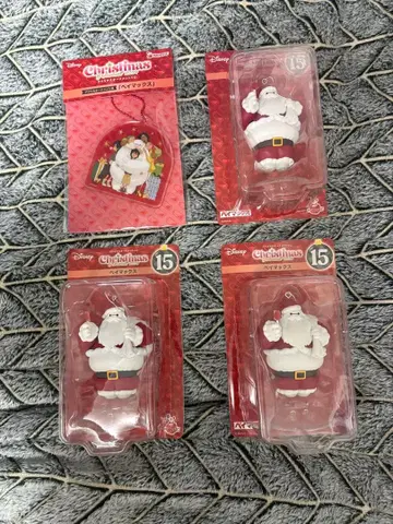 Disney 크리스마스 오너먼트 2024 베이맥스 세트