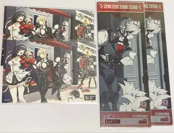 라이칸 젠레스존 제로 젠제로 팝업 한정판 홀로그램 티켓