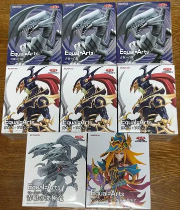 [ 미개봉 새상품 ] 유희왕 Equal Arts 피규어 8개 세트