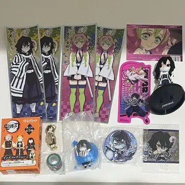 귀멸의 칼날 이쿠로 오바나이 칸로지 미츠리 굿즈 세트