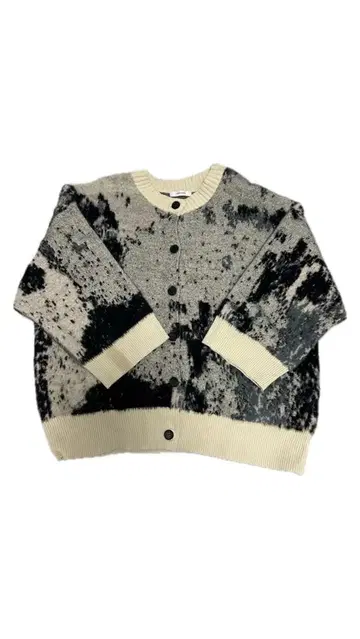 JEANASIS 스플래터 디자인 가디건