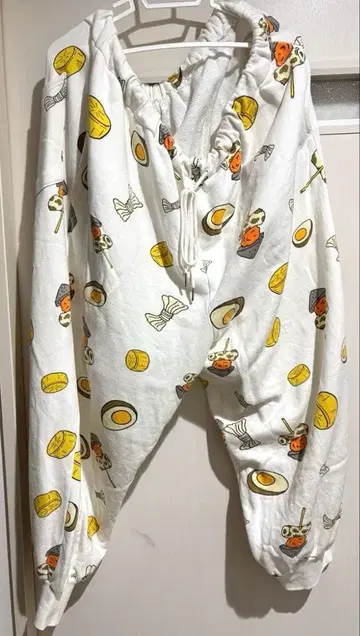 PUNYUS 푸뉴즈 맨투맨 후드 올 패턴 스웨트 팬츠 오뎅