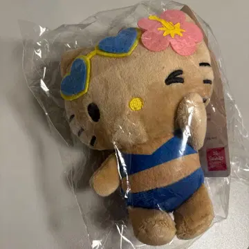 택 포함 산리오 일광화상 키티 마스코트 아베일