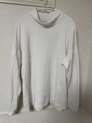 자수 오프 터틀 맨투맨 티셔츠 replay 사이즈 2