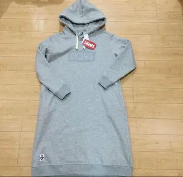 CHUMS 롱 후드티 여성용 M