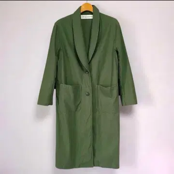 THE SHINZONE 그린 롱 코트