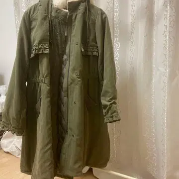 axes femme 카키 모즈 코트 L 사이즈