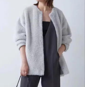 GALLARDAGALANTE 노카라 가디건 FREE 그레이
