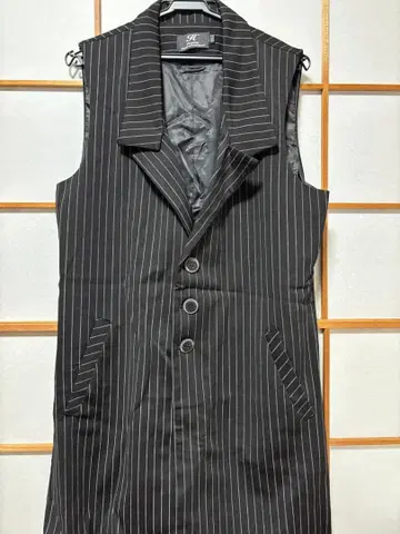 영국 신사풍 롱 기장 남성용 베스트