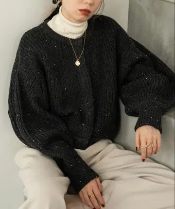 hinari 스팽글 가디건