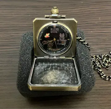 슈퍼 마리오 브라더스 포켓 워치 마리오&킬러 팩앤플라워