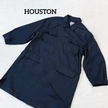 [ 새상품급 ] HOUSTON 휴스턴 US.ARMY 롱 자켓 블랙