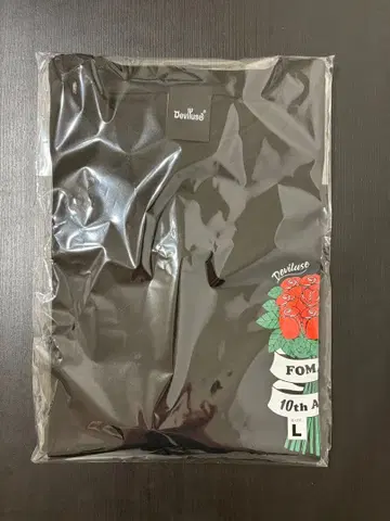 Deviluse FOMARE 10주년 기념 T셔츠 L 사이즈