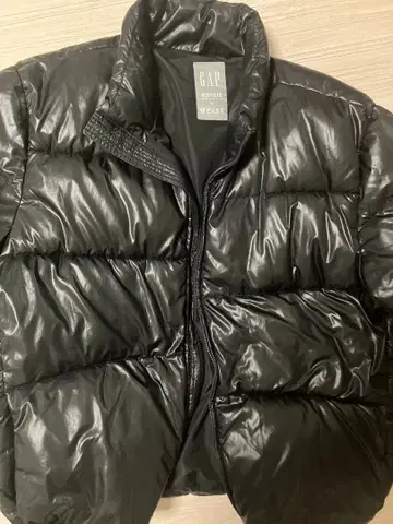 GAP RECYCLED PUFFER XL 블랙 다운 자켓