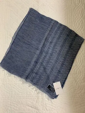 저널 스탠다드 린넨 코튼 스톨 새상품 이탈리아제